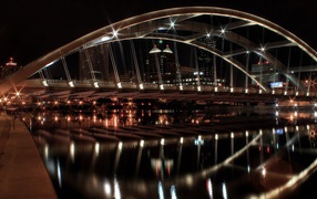 Архитектурный ансамбль на реке