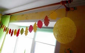 Осенняя гирлянда