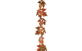 Осенняя гирлянда из бумаги