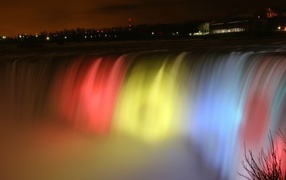 Color waterfall