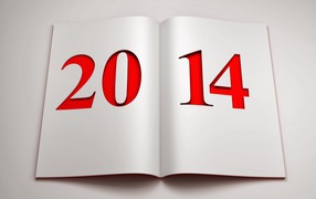 2014, красным по белому
