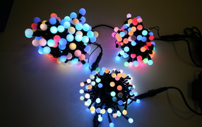 Новогодние гирлянды светодиодные