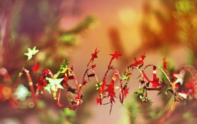 Новогодние гирлянды из бумаги