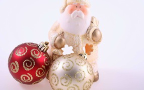 Christmas toy Santa Claus