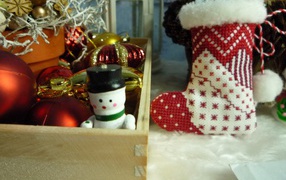 Игрушки елочные 50 годов