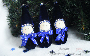 Елочные игрушки балерины