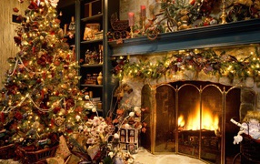 Новогодняя елка и подарки