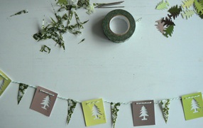 Бумажные гирлянды своими руками