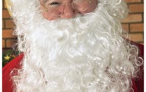 Парик деда мороза