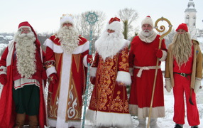 Деды морозы разных стран
