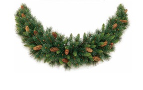 Хвойные гирлянды