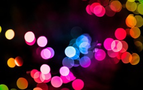 Цветомузыка из гирлянды