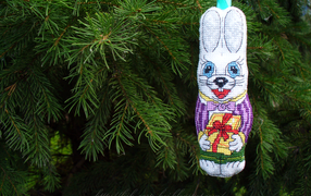 Шоколадные елочные игрушки