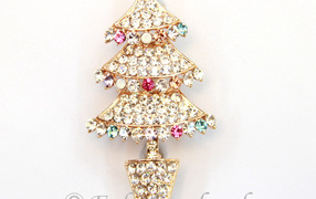 Игрушка елочная кристалл