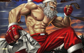 Дед мороз прикол