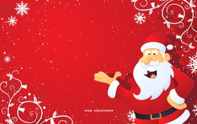 Приветствие деда мороза