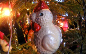 Cтарые советские елочные игрушки