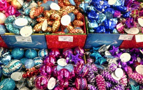 Hабор елочных игрушек