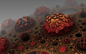 Фантастическая планета абстракция