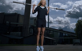 Спортсменка Каролина Клюфт