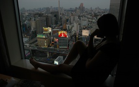 Токио из окна