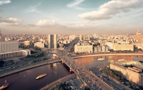 Москва в дневное время