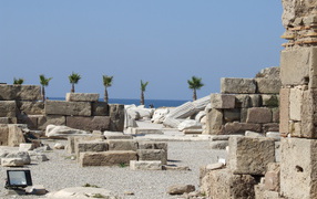 Ancient Ruins Agora Turkey