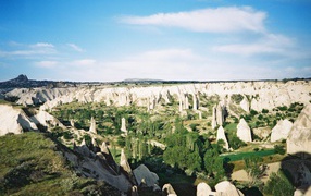 Волшебные дымоходы Турции удивительный пейзаж