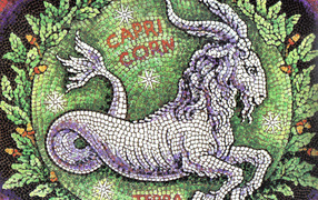 Козерог, мозаика