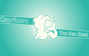 Детская картинка, козерог