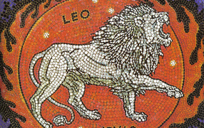 Leo, mosaic