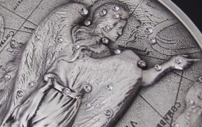 Дева на монете