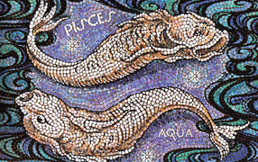  Pisces, mosaic