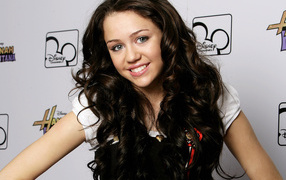 A beautiful smile and hair Miley Cyrus