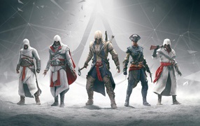 Assassin's creed IV all the heroes