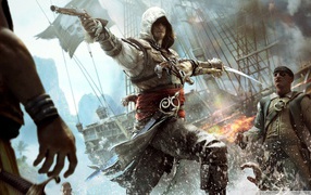 Assassin's creed IV сразу двоих