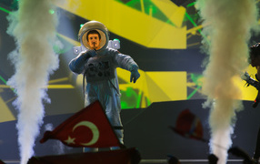 Astronaut on Eurovision 2013