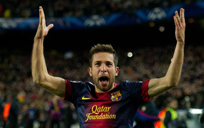 Барселона Хорди Альба выиграл игру