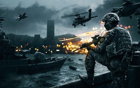 Battlefield 4 снайпер флота