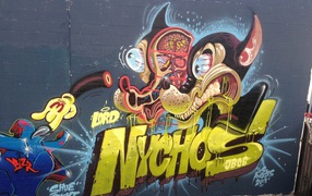 Красивое граффити