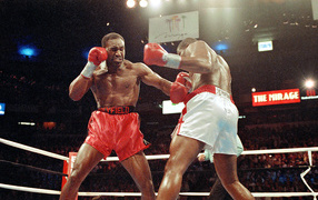 Boxing legend Riddick Bowe