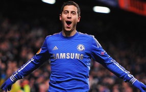 Челси Эден Азар забил гол