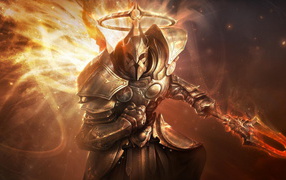 Diablo III: archangel is attacking