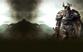 Elder Scrolls Online: barbarian in the mountains