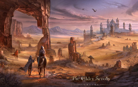 Elder Scrolls Online: город в пустыне