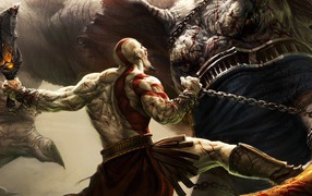 God of War: Ascension: hero is fighting