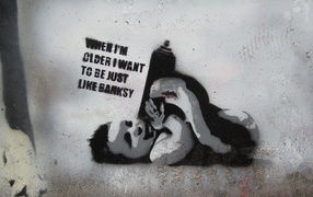 Graffiti, I want to be like Banksy