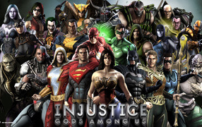Injustice: Gods Among Us - Ultimate Edition: all the fighters