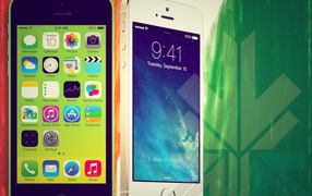 Iphone 5S  Iphone 5С, красивое фото