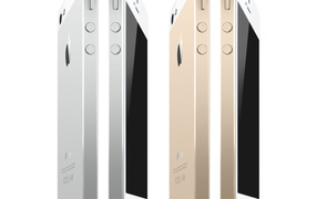 Iphone 5S цвета белый и шампань